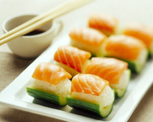 kurkkuveneet-sushi